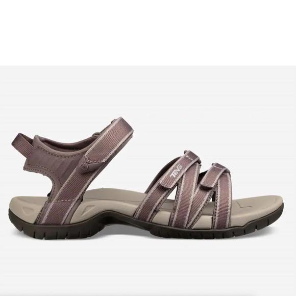 NEW TEVA tirra sandals in plum truffle no box - Picture 2 of 2